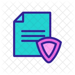 Document Protection  Icon