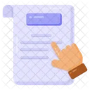 Document Document Reading File Icon