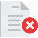 Document Rejected  Icon
