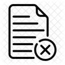 Document rejected  Icon