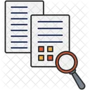 Document Research  Icon