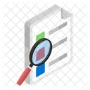 File Search Find File Scanning Document Icon