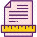 Document Ruler  Icon