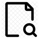 Document Search File Search Icon