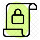 Document Security Security Paper Security Document Icon