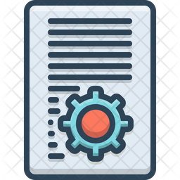 Document Setting Icon