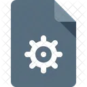 Document Settings Gear Icon