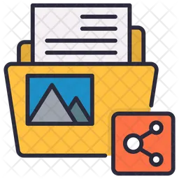 Document Sharing  Icon