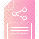 Document sharing  Icon