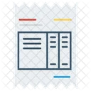 Document Sheet Invoice Icon