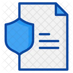 Document Shield  Icon