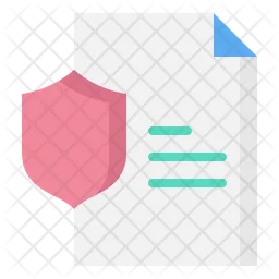 Document Shield  Icon