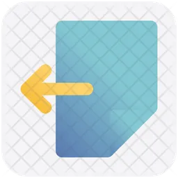 Document Signout  Icon