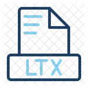 Latex Document Donnees Icon
