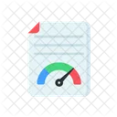Document Speed Test  Icon