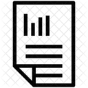 Statistiques Documents Donnees Icône