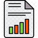 Document Stats Stats Statistical File Icon