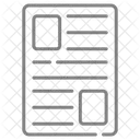 Document Template  Icon