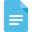 Document Text File Icon