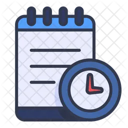 Document Time  Icon