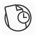 Document Time  Icon