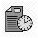 Document Timeline File Timeline Timeline Icon