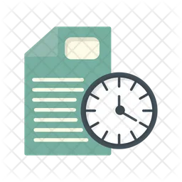 Document Timeline  Icon