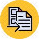 Document Transfer Data Exchange Icon