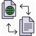 Document Transferring  Icon