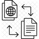 Document Transferring  Icon