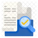 Document verification  Icon