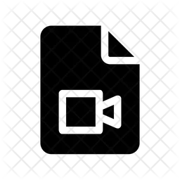 Document Video  Icon