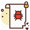 Document Virus Filebug File Bug Icon