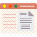 Document Web  Icon