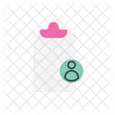 Document With A Person Icon