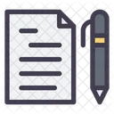 Document Writing Document Edit Icon