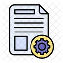 Documento Social Media Inversion Icono