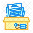 Documentary Evidence Crime Icon