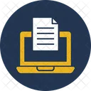 문서 사무실 문서 온라인 문서 아이콘