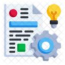 Documentation Project Gear Icon