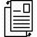 Documenti File Copiare File Icon
