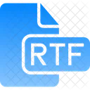 Documento Archivo Rtf Icon