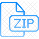 Documento Archivo Zip Icon