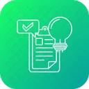 Documento Pagina Idea Icono