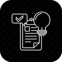 Documento Pagina Idea Icono