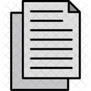 Documento Papel Arquivo Icon