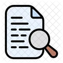 Documento Negocio Arquivo Icon