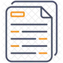 Documento  Ícone