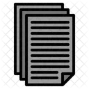 Documento Arquivo Papel Icon