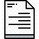 Documento Arquivo Papel Icon